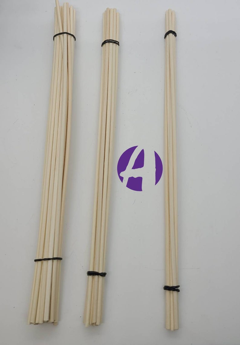 Custom Rattan Reed Sticks 10"