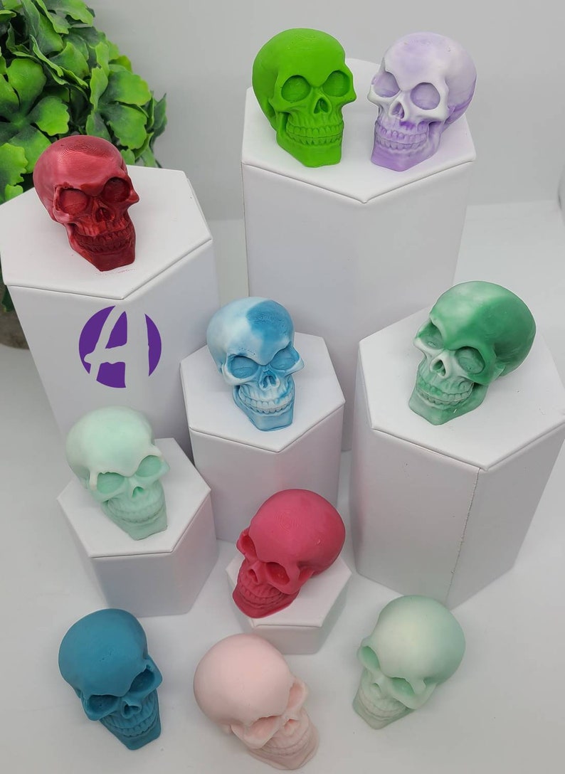 Skull Wax Melts 2 pack