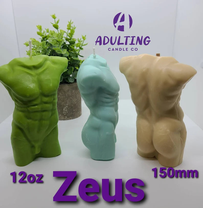 Male God Body Candle