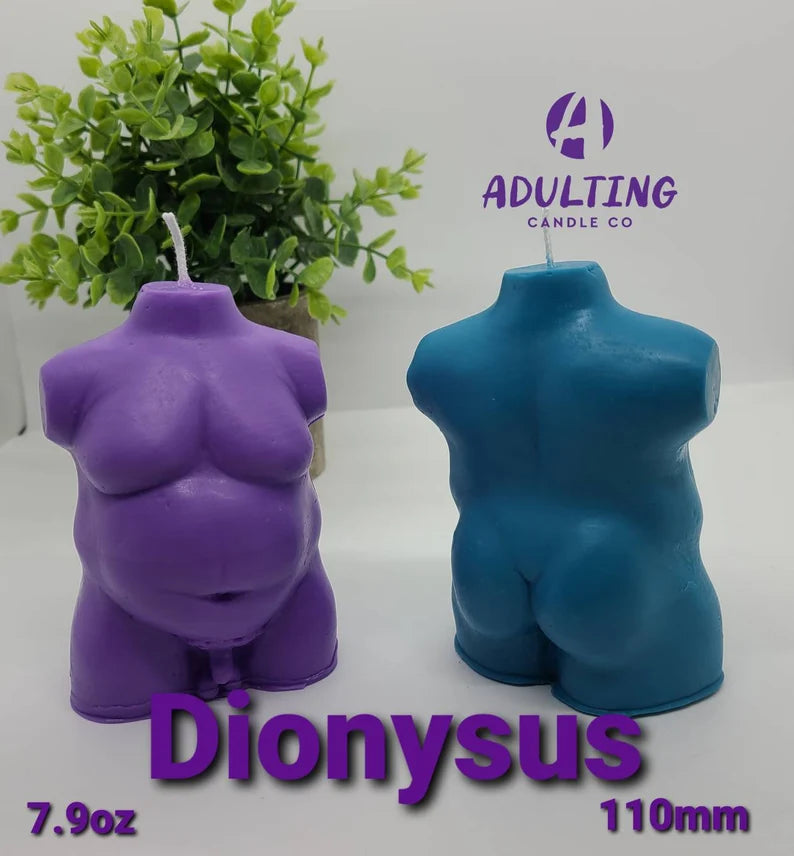 Male God Body Candle