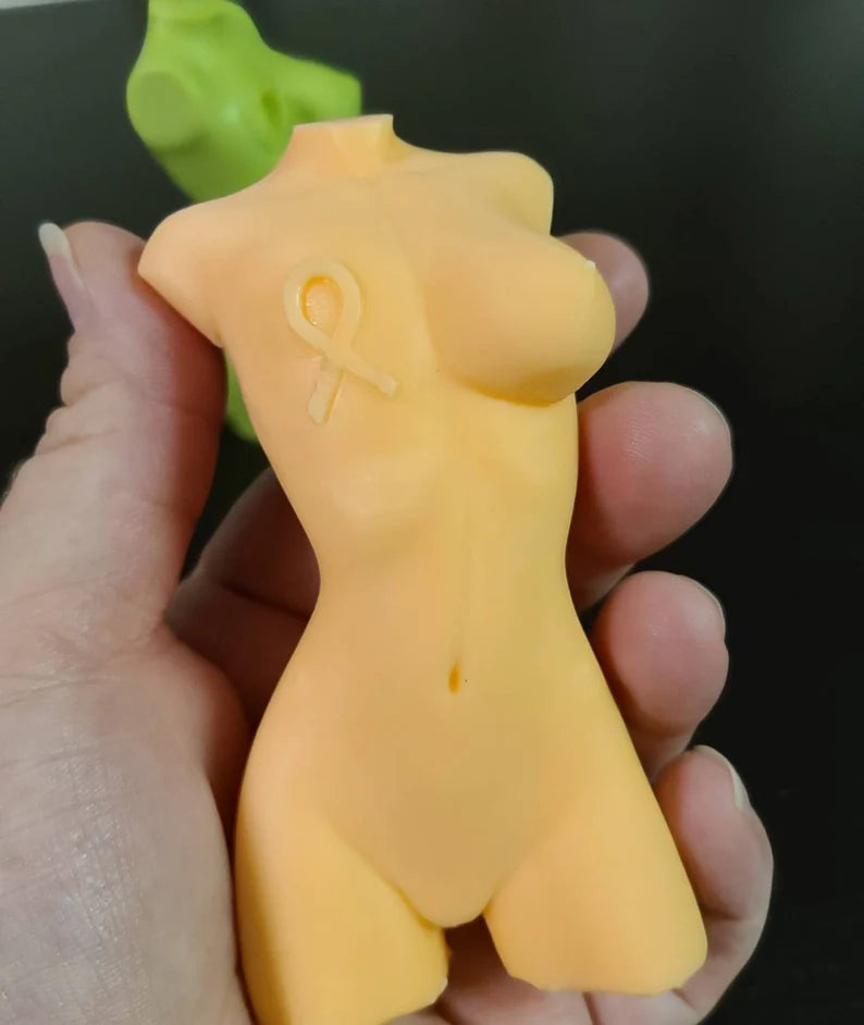 Breast Cancer Awareness | Goddess Body Candle