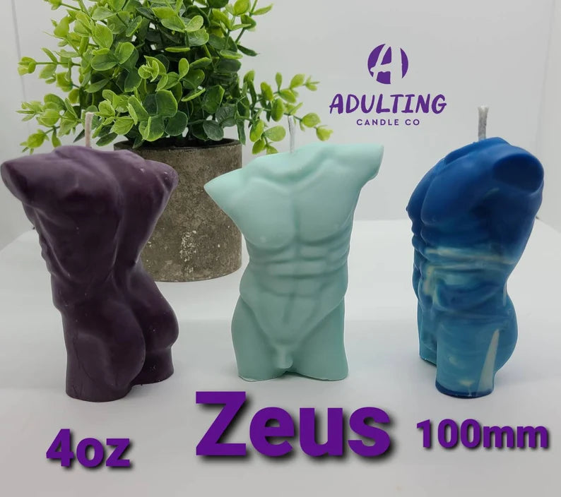 Male God Body Candle