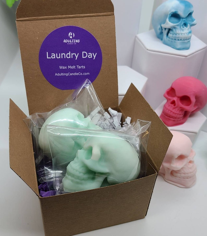 Skull Wax Melts 2 pack