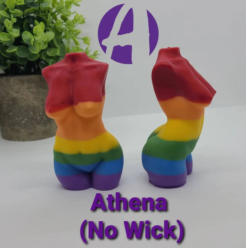 Rainbow Pride | Goddess Body Candle