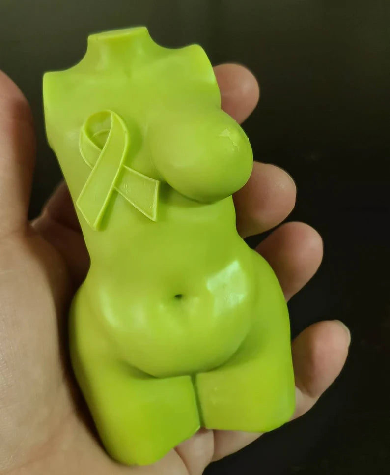 Breast Cancer Awareness | Goddess Body Candle