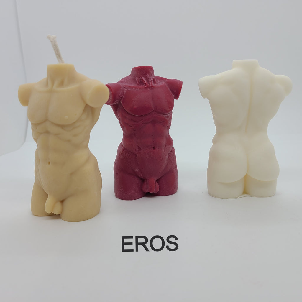 Male God Body Candle