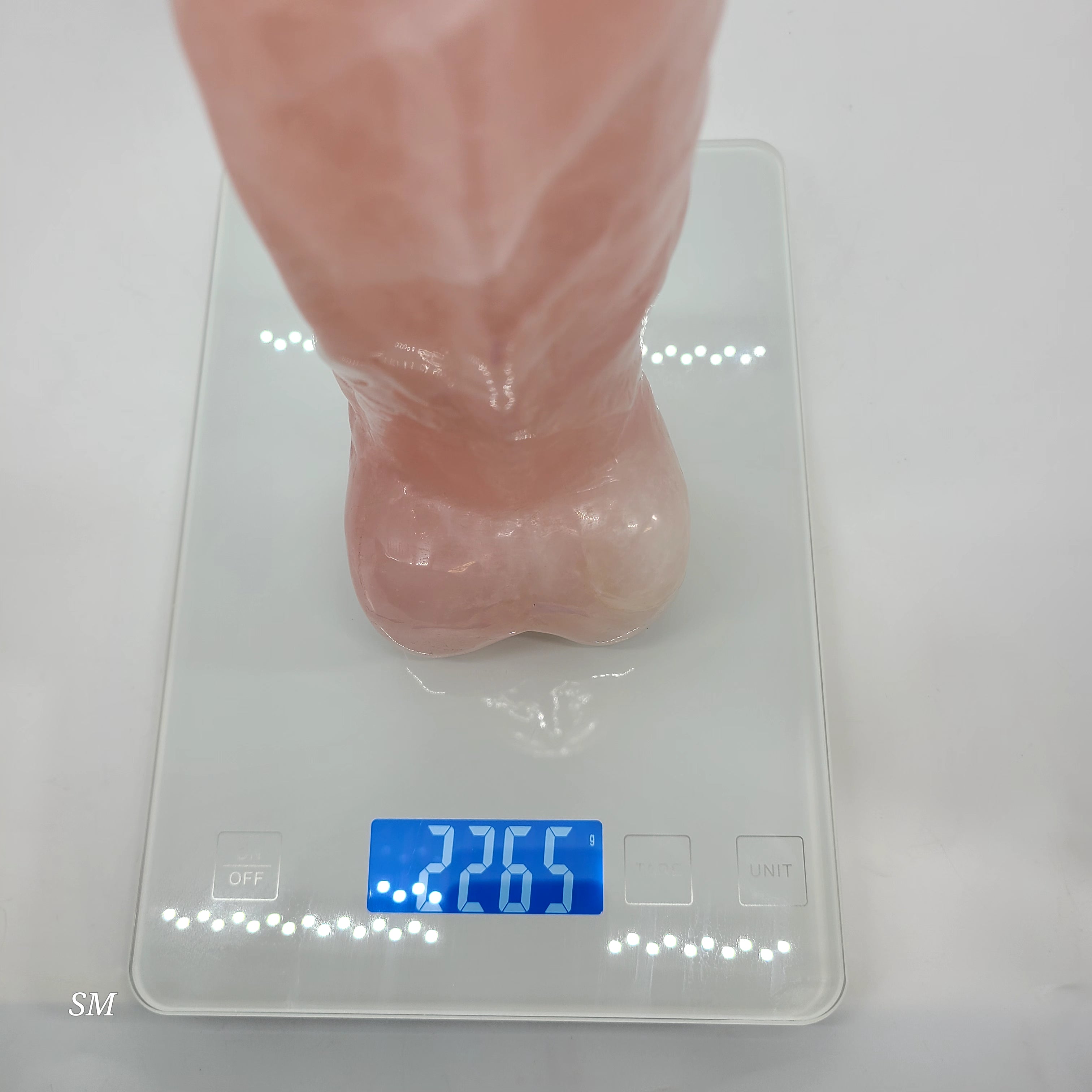 Natural Crystal Lingam Carving | Sacred Crystal Sculpture
