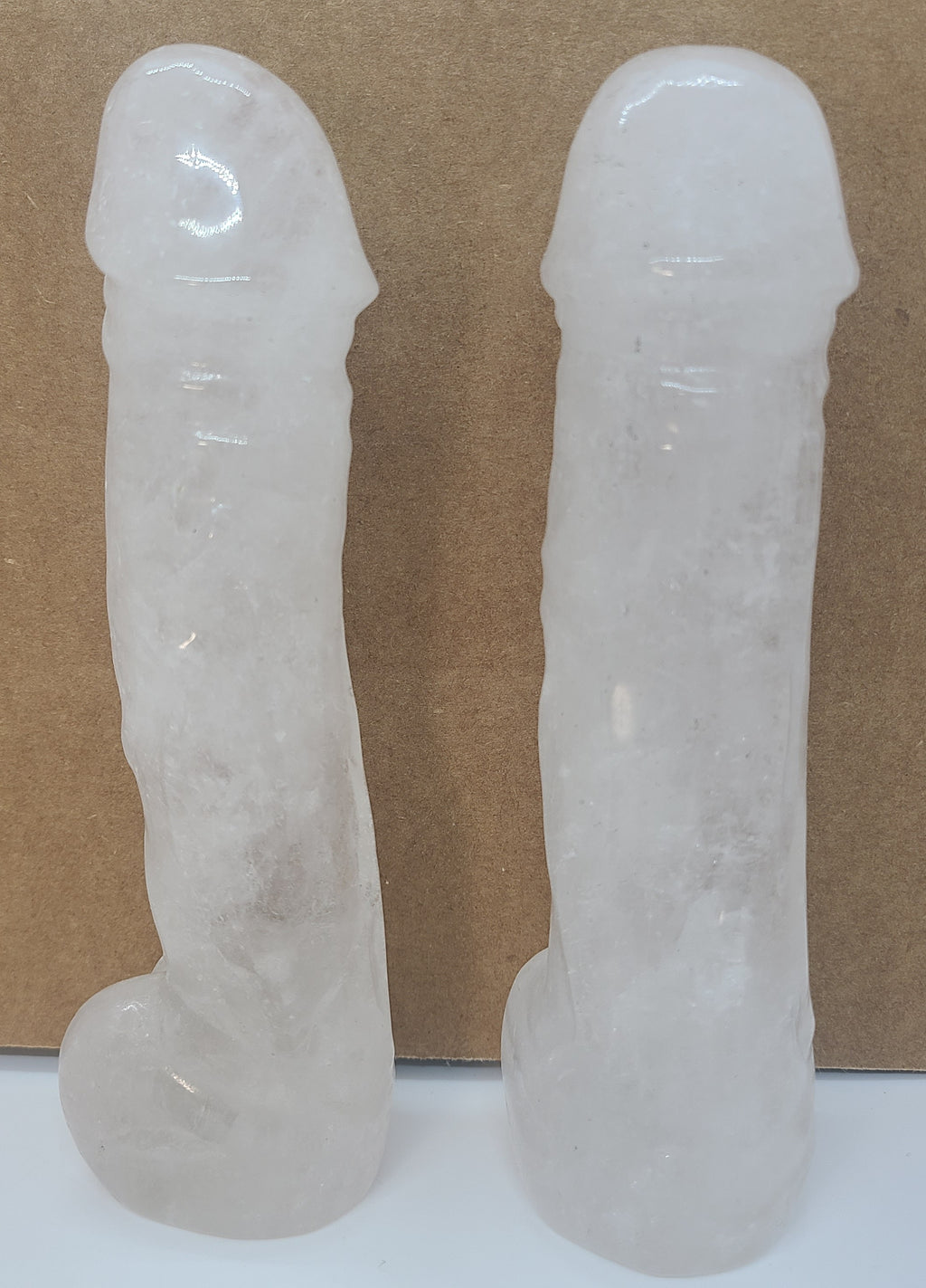 Natural Crystal Lingam Carving | Sacred Crystal Sculpture