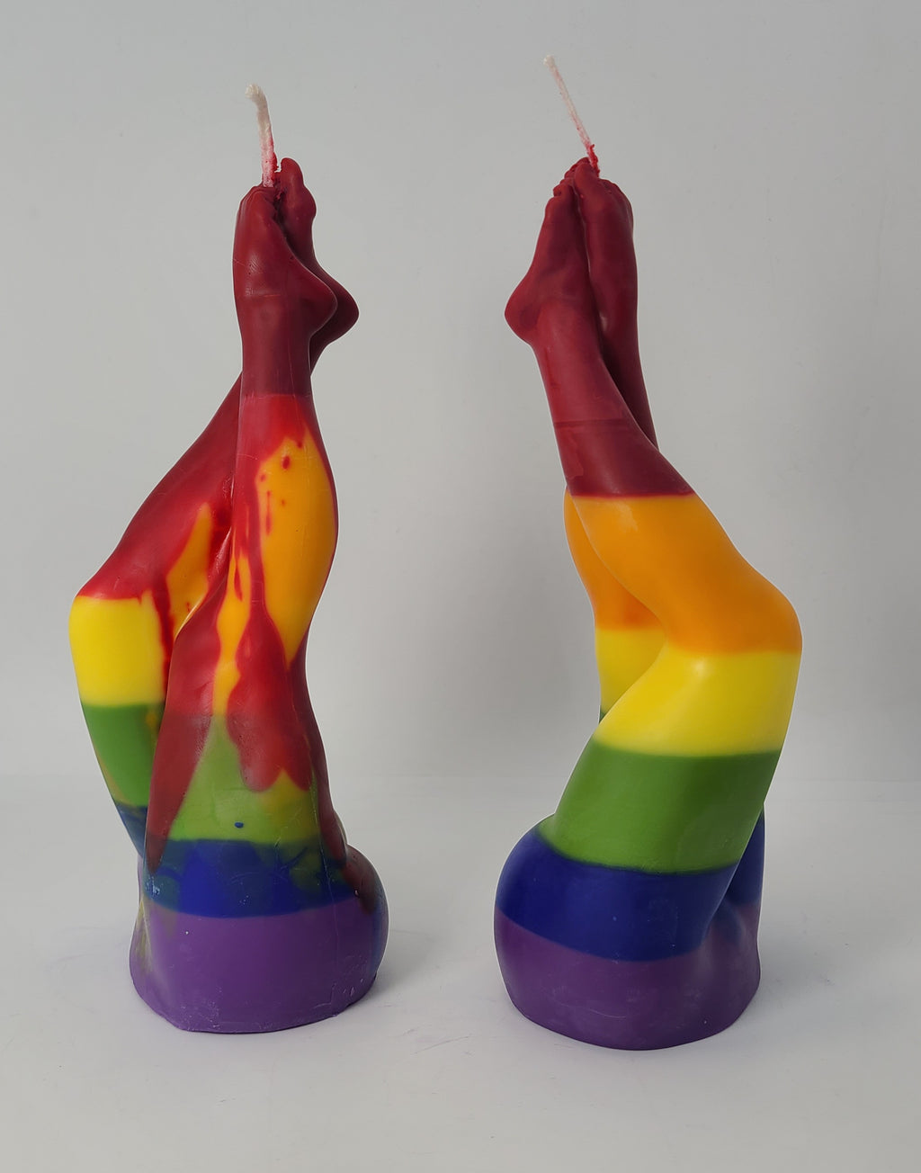 Female Legs (Crura) Sculptural Pillar Candle