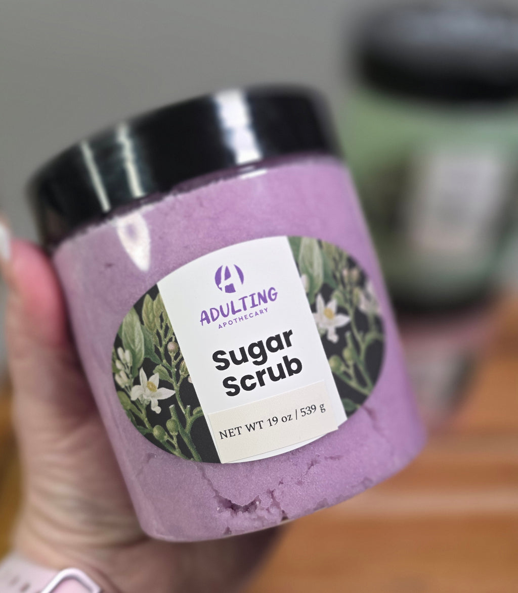 Adulting Apothecary Emulsifying Sugar Scrub