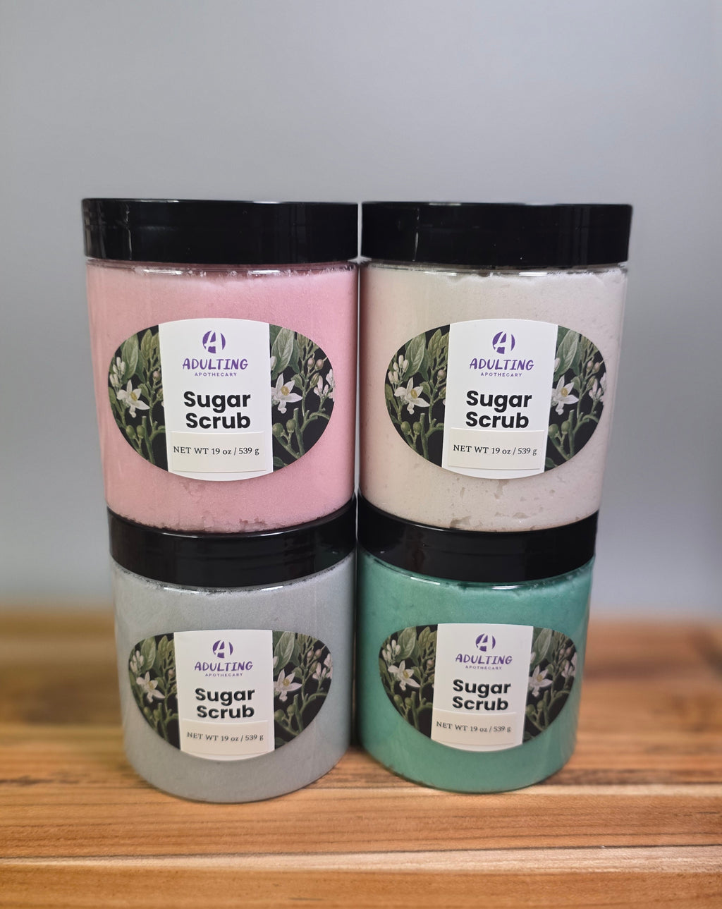 Adulting Apothecary Emulsifying Sugar Scrub