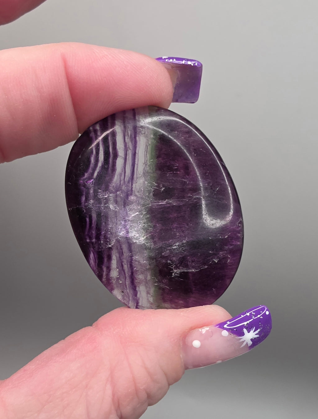Crystal Worry Stones- Polished Thumb Stones