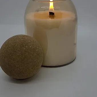 Cork Ball Glass Luxury Candles