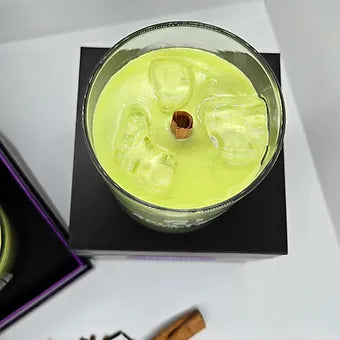 Latte & Pink Drink Candle