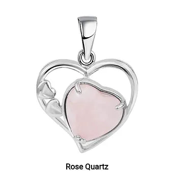 Double heart pendant