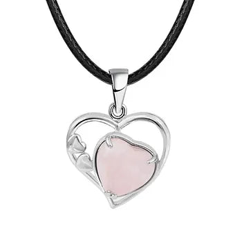 Double heart pendant