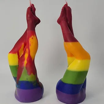 Rainbow Pride | Goddess Body Candle