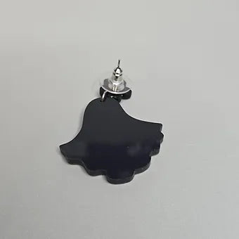 Cute Ghost Flower Acrylic Earrings