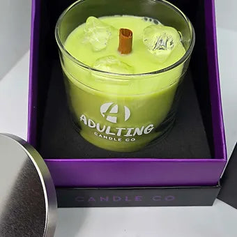 Latte & Pink Drink Candle