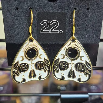 Halloween Charm Earrings- Sterling Silver