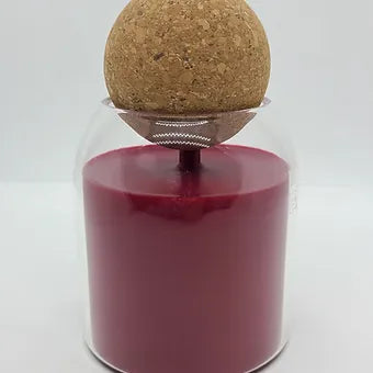 Cork Ball Glass Luxury Candles