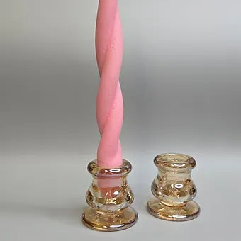 Glass Taper Candle holders