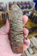 1000 Layer Quartz Lodolite- Garden Quartz Tower