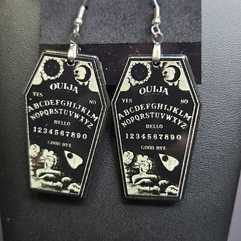 Spooky Acrylic Halloween Earrings