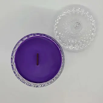 Geo Cut Luxury Glass Candles