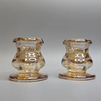 Glass Taper Candle holders