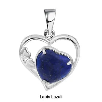 Double heart pendant
