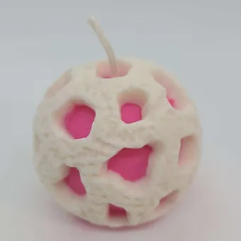 Crater Moon Pillar Candle
