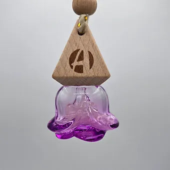 ACC Glass Rose Hanging Diffuser W/Rose Quartz