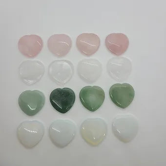 Heart Shaped Worrystones-Pocket Crystals