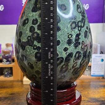 Huge Natural Kambaba Jasper Egg