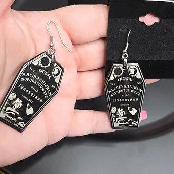 Spooky Acrylic Halloween Earrings