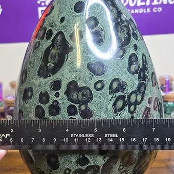 Huge Natural Kambaba Jasper Egg