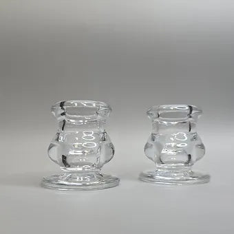Glass Taper Candle holders