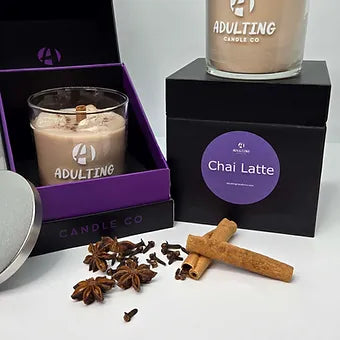Latte & Pink Drink Candle