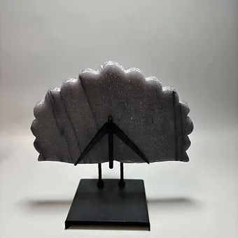 Hand carved Peacocks w/stand