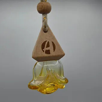 ACC Glass Rose Hanging Diffuser W/Rose Quartz