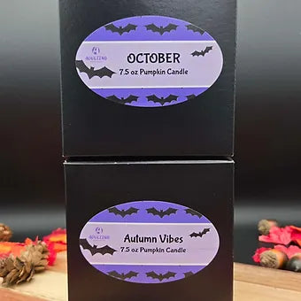 Ceramic Pumpkin Soy Coconut Wax Candle