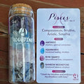 Zodiac & Intentions Crystal Chip Vials | 90ml | 24 Varieties | PVC Cards Included | Collect All