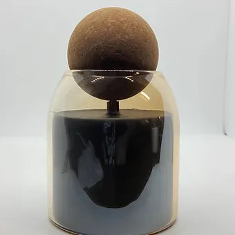 Cork Ball Glass Luxury Candles