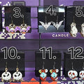 Halloween Charm Earrings- Sterling Silver