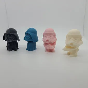 Dark Lord & Galaxy Trooper Wax Melt Figures