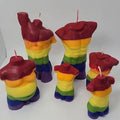 Rainbow Pride | Goddess Body Candle