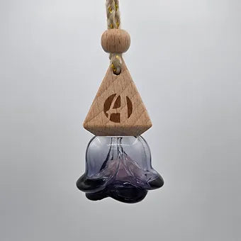 ACC Glass Rose Hanging Diffuser W/Rose Quartz