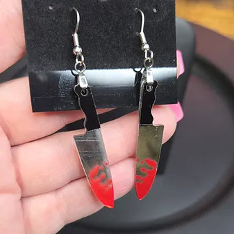 Spooky Acrylic Halloween Earrings