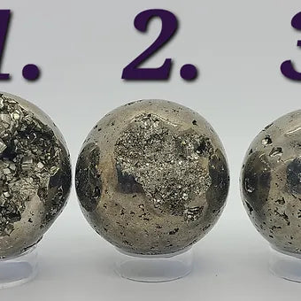 High Quality Pyrite Crystal Sphere-Crystal Ball